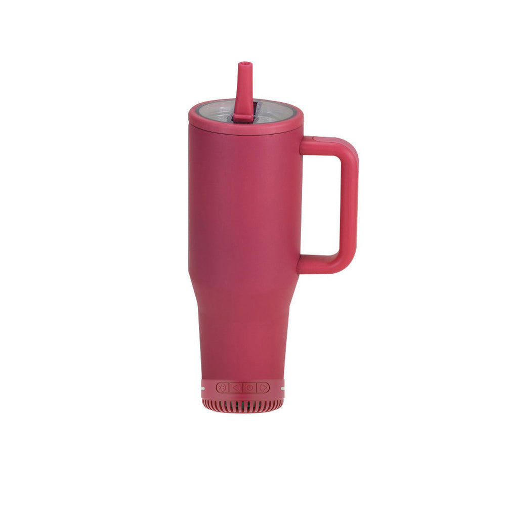 Tune Tumbler Integrated Stainless Steel Waterproof Bluetooth Speaker Vista Shops